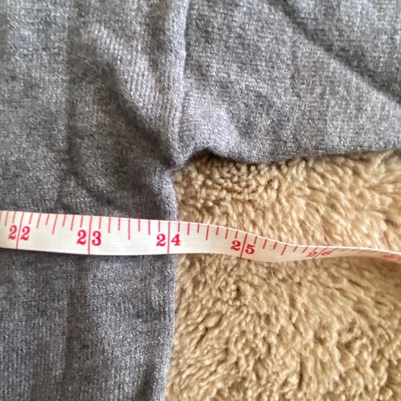 NWT Simply Couture Grey Turtleneck Tunic with pockets, size L - Picture 5 of 7